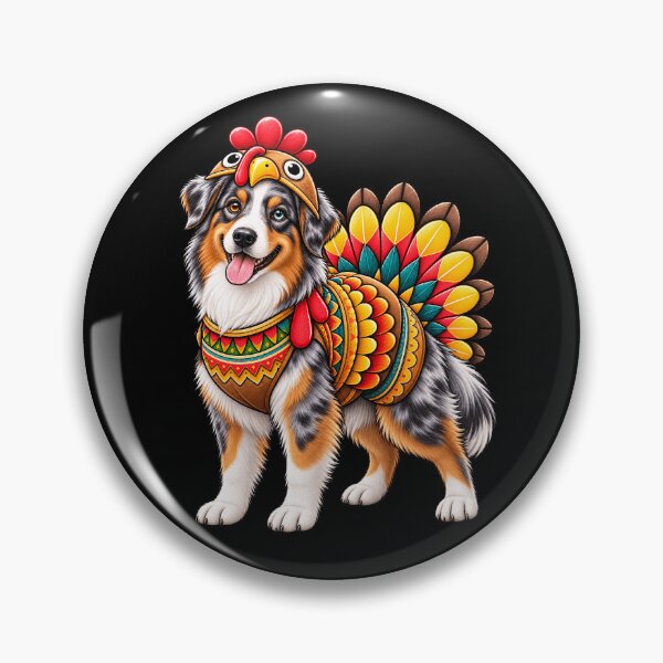 Item preview, Funny Australian Shepherd Turkey Costume Thanksgiving Dog Lover designed and sold by rafaeltto.