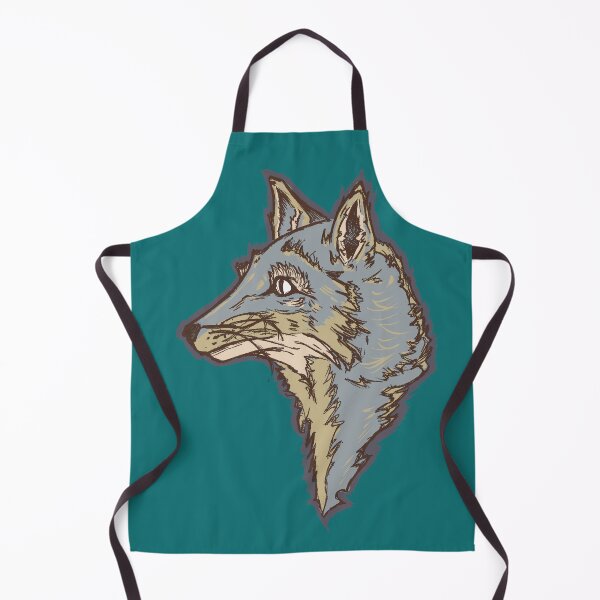 Item preview, Wild Fox | Hand-Drawn Ink Wildlife Art | Fox Head Profile designed and sold by Half Mess.