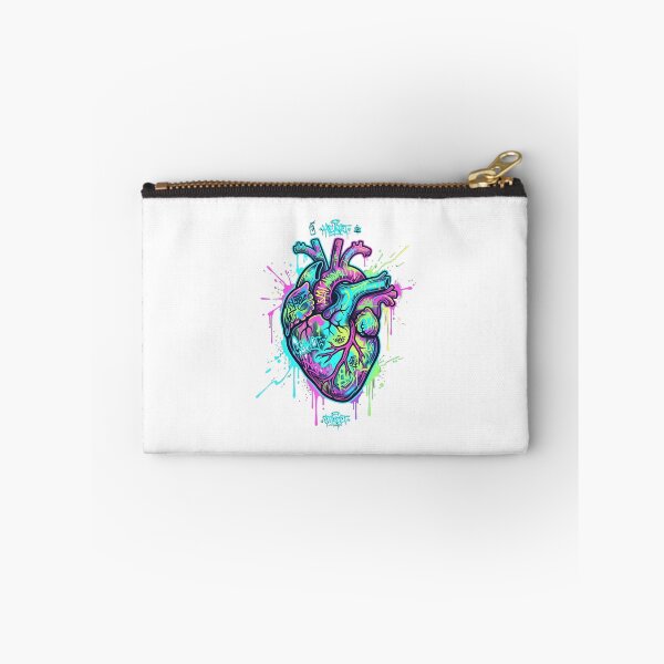 Item preview, Urban Heartbeat - Graffiti Anatomical Heart designed and sold by DavideUrbanArt.
