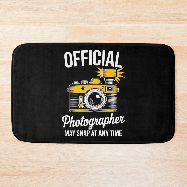 Item preview, Official Photographer May Snap At Any Tim designed and sold by jkrphoto.