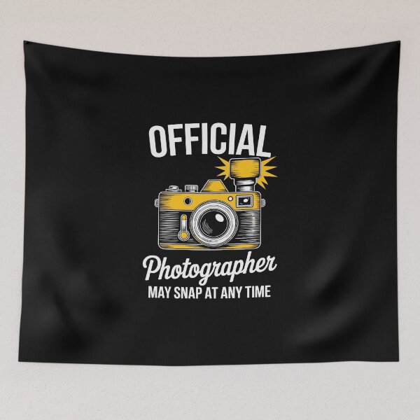 Item preview, Official Photographer May Snap At Any Tim designed and sold by jkrphoto.