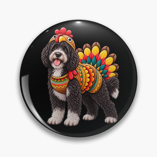 Item preview, Funny Barbet Turkey Costume Thanksgiving Dog Lover designed and sold by rafaeltto.