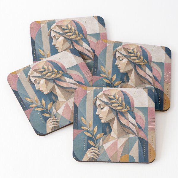 Item preview, Virgo Zodiac Painting – Celestial Maiden Astrology Art designed and sold by GalleryKauffeld.