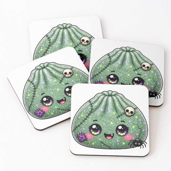 Item preview, Cute Frankenstein Dumpling Squishy Halloween Spider Sparkle designed and sold by Uniquememorable.