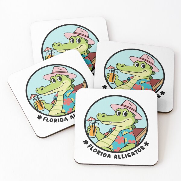 Item preview, Cute Florida Alligator Chilling designed and sold by MySimpleFlow.
