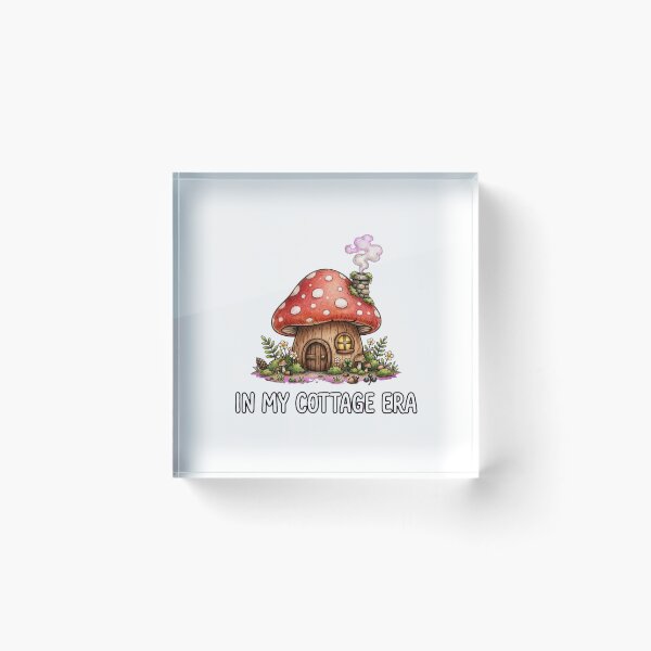 Item preview, Cottagecore Era Mushroom House Cozy Cottage Gift designed and sold by ItsTheBeaz.