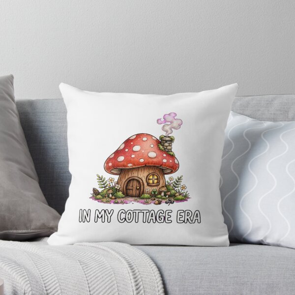 Item preview, Cottagecore Era Mushroom House Cozy Cottage Gift designed and sold by ItsTheBeaz.
