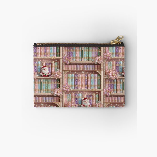 Item preview, Luxury Rosa Coquette Christmas Bookstore designed and sold by BriSher.