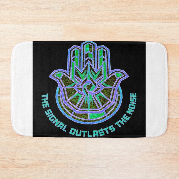 Item preview, Let the signal outlast the noise hamsa designed and sold by FRDancers.