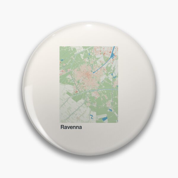 Item preview, Ravenna Minimalistic Map Art designed and sold by MapsNerd.