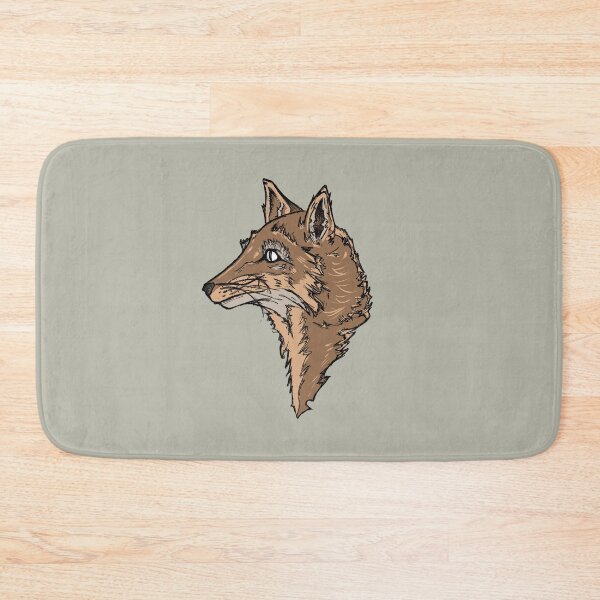 Item preview, Wild Fox | Hand-Drawn Ink Wildlife Art | Fox Head Profile designed and sold by Half Mess.