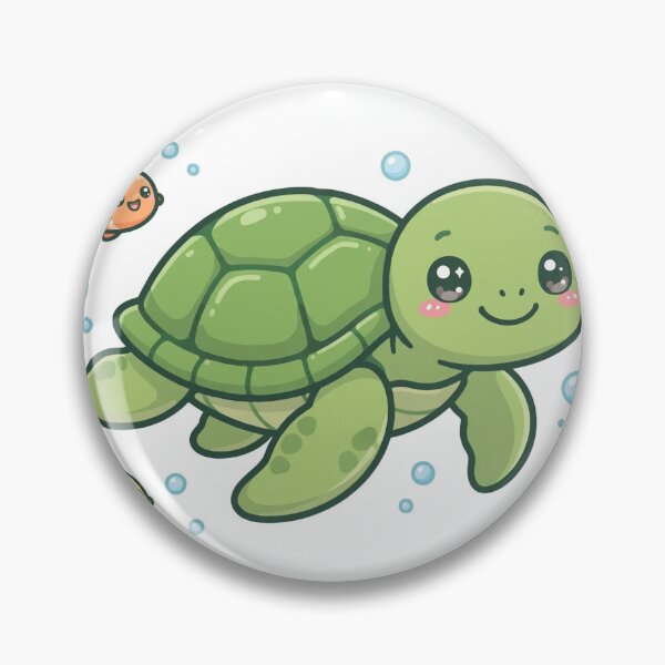 Item preview, Cute Sea Turtle Ocean Kawaii designed and sold by The Oddball Supply Co..