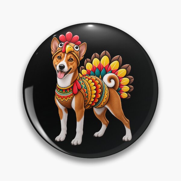 Item preview, Funny Basenji Turkey Costume Thanksgiving Dog Lover designed and sold by rafaeltto.