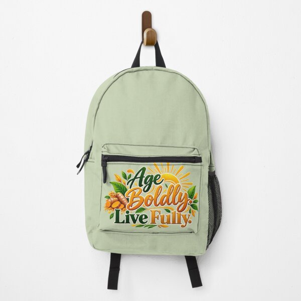 Item preview, Age Boldly Live Fully, Positive Healthy Aging & Wellness Design designed and sold by Right-UR.
