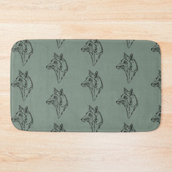 Item preview, Wild Fox | Hand-Drawn Ink Wildlife Art | Fox Head Profile designed and sold by Half Mess.