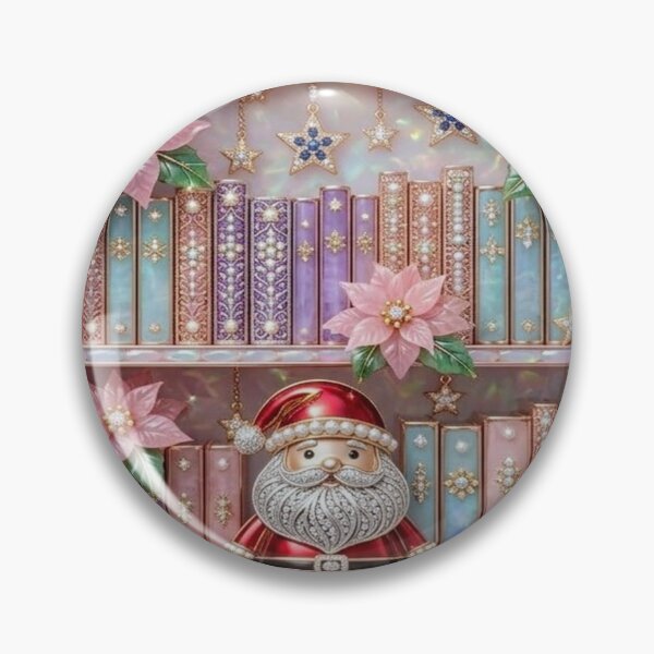 Item preview, Pink Coquette Christmas Jewelry Effect Bookshelf designed and sold by BriSher.