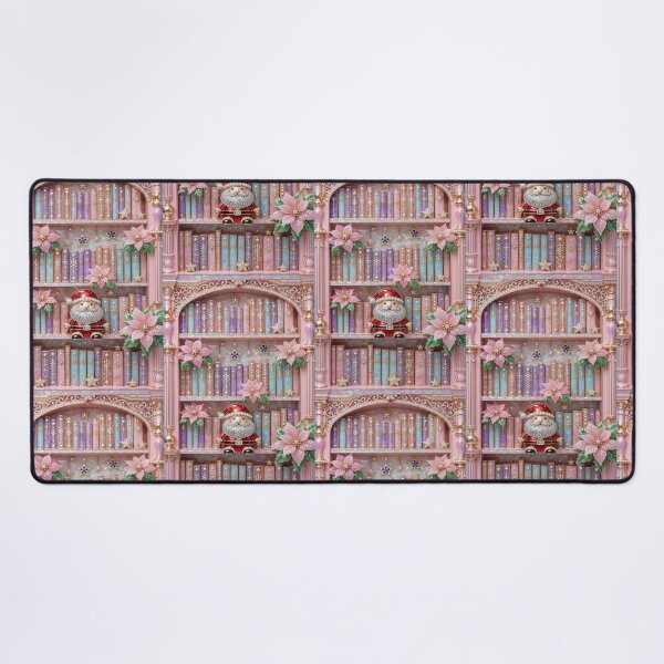 Item preview, Pink Coquette Christmas Jewelry Effect Bookshelf designed and sold by BriSher.