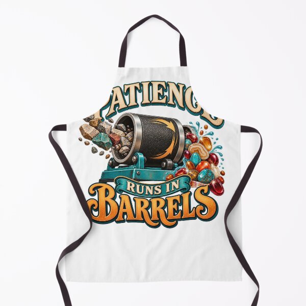 Item preview, Patience Runs in Barrels Illustrated Rock Tumbler designed and sold by UrbanCanvvas.