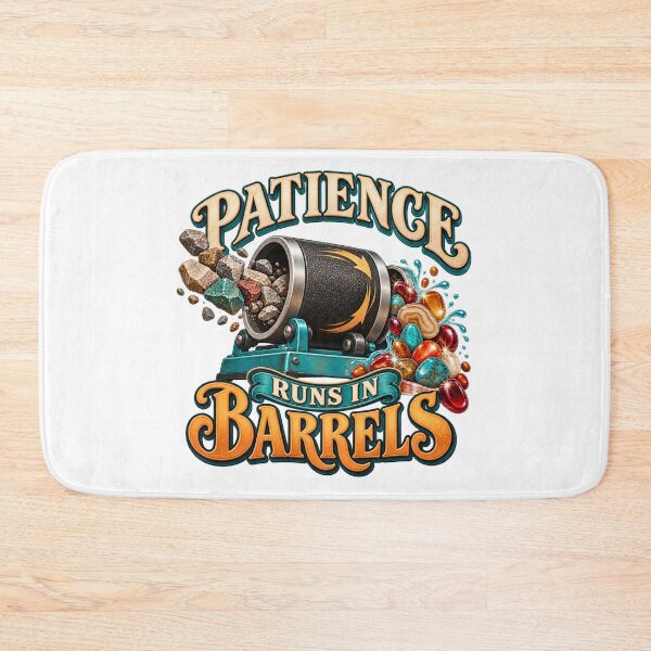 Item preview, Patience Runs in Barrels Illustrated Rock Tumbler designed and sold by UrbanCanvvas.