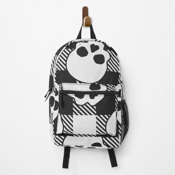 Item preview, Black and White Skull Buffalo Plaid — Gothic Spooky Plaid Seamless Pattern designed and sold by LYAN-STORE.