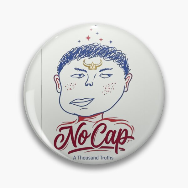 Item preview, No Cap Authenticity Doodle Graphic Design designed and sold by ChinzorigBAY.