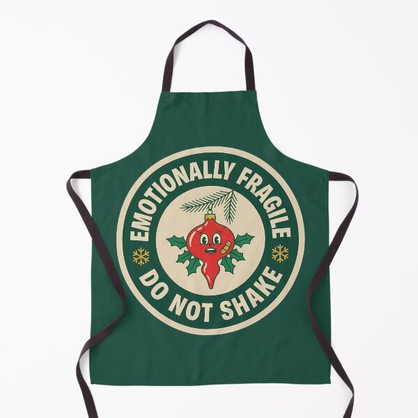 Item preview, Emotionally Fragile Do Not Shake Holiday Badge designed and sold by DripCultureLab.