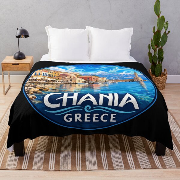 Item preview, Chania Crete Greece Trippy Art designed and sold by TomFrontierArt.