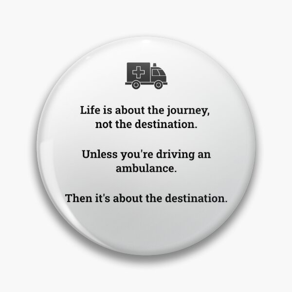 Item preview, Life is about the journey... (Dark Print) designed and sold by Winston Cat.