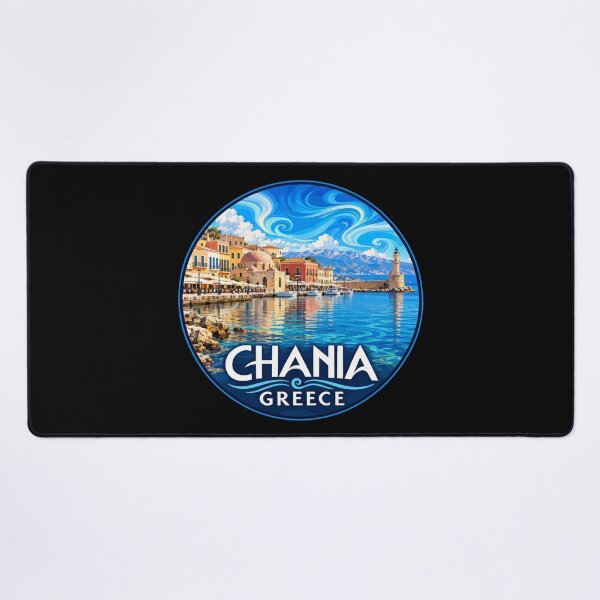 Item preview, Chania Crete Greece Trippy Art designed and sold by TomFrontierArt.
