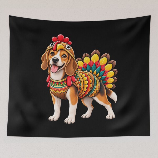 Item preview, Funny Beagle Turkey Costume Thanksgiving Dog Lover designed and sold by rafaeltto.