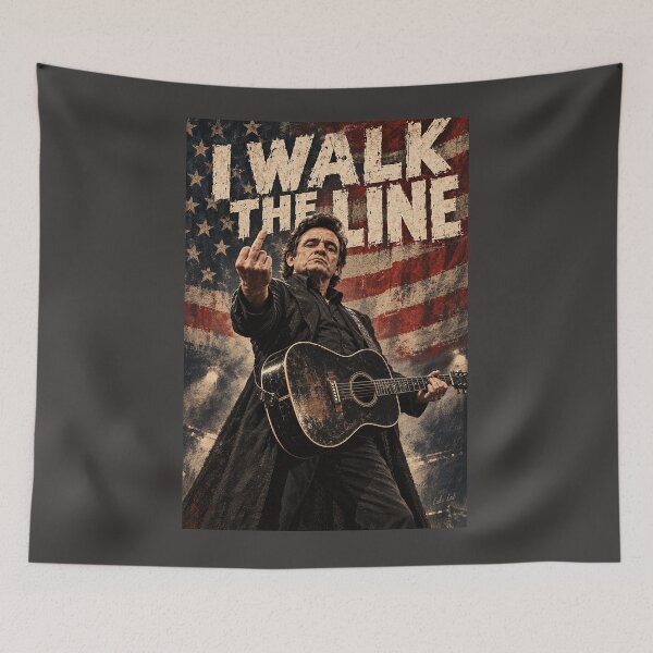 Item preview, Johnny Cash I walk the Line designed and sold by LuluLeb.