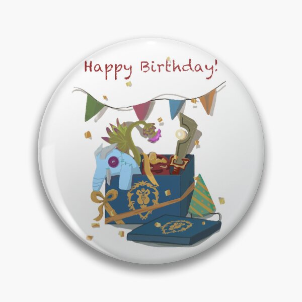 Item preview, Birthday Surprise Box - World of Warcraft Alliance designed and sold by Palmenkohl.
