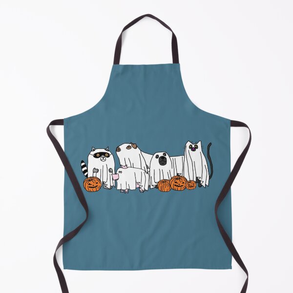 Item preview, Funny Halloween Ghost Animals designed and sold by ellenhenry.