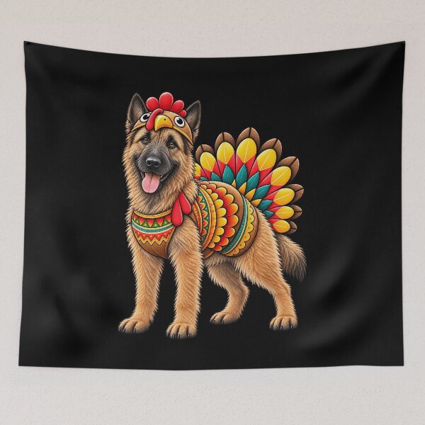 Item preview, Funny Belgian Laekenois Turkey Costume Thanksgiving Dog Lover designed and sold by rafaeltto.