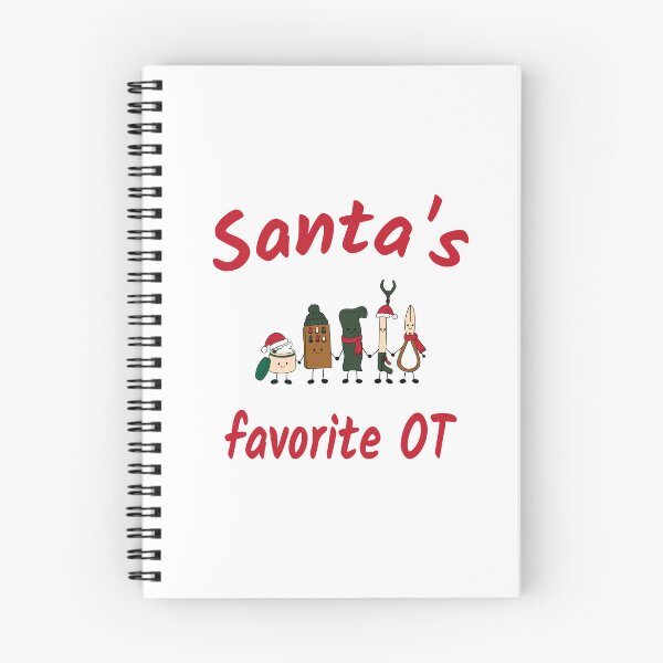 Item preview, Santa's Favorite Occupational Therapy Christmas Doodle designed and sold by sdcreations210.
