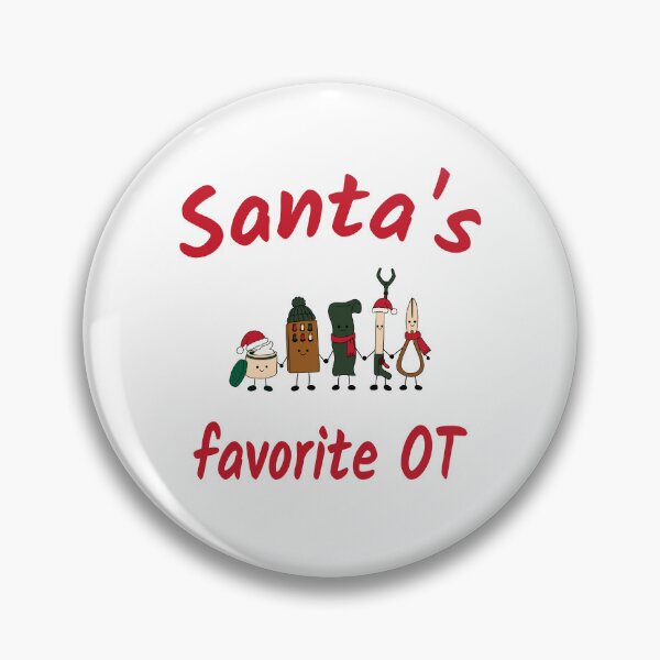 Item preview, Santa's Favorite Occupational Therapy Christmas Doodle designed and sold by sdcreations210.