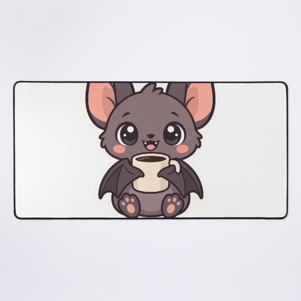 Item preview, Cute Coffee Bat Nocturnal but Make It Caffeinated designed and sold by OuqCreations.