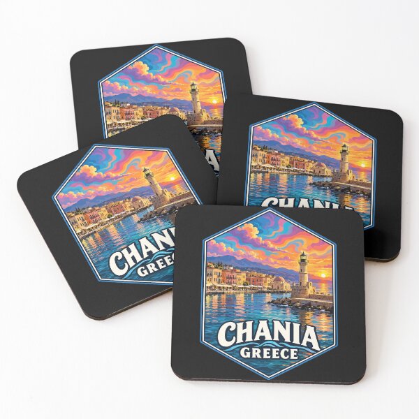 Item preview, Chania Crete Greece Trippy designed and sold by TomFrontierArt.