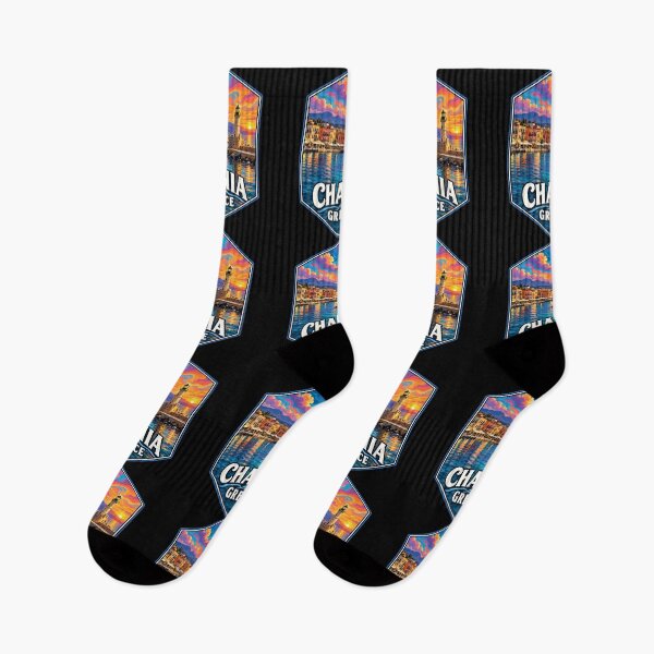 Item preview, Chania Crete Greece Trippy designed and sold by TomFrontierArt.