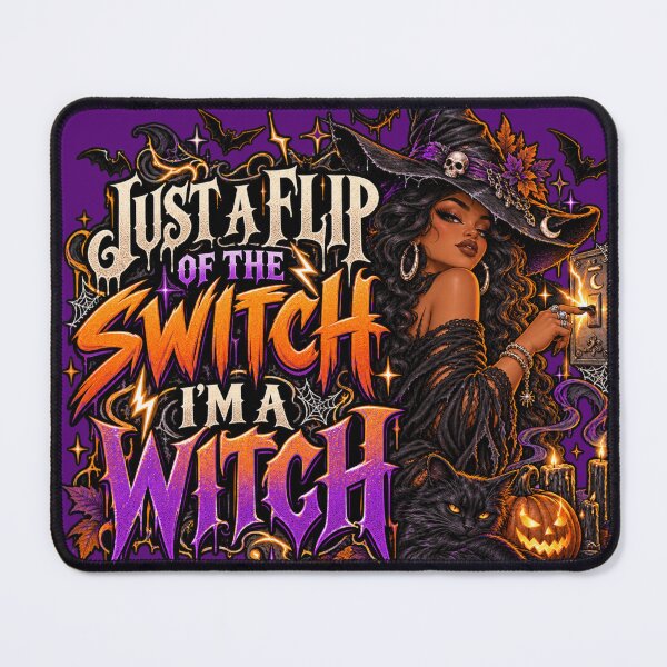 Item preview, Just a Flip of the Switch Witch designed and sold by ButterflyHolly Resource.