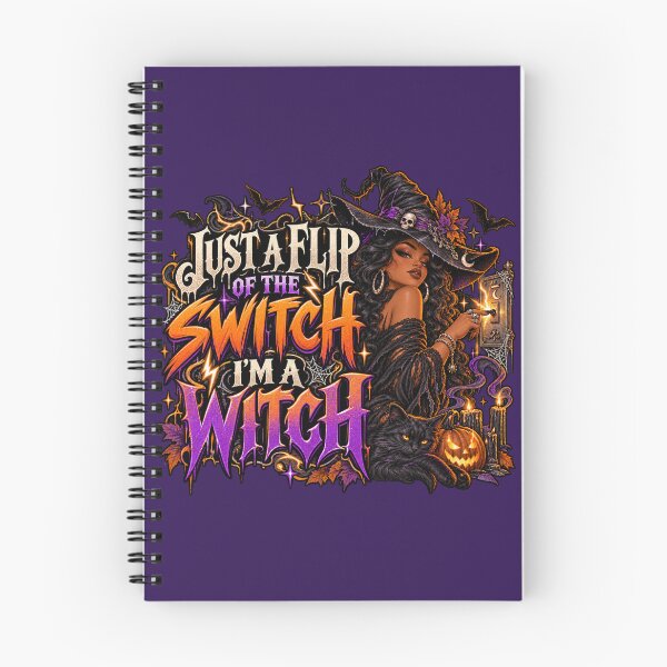 Item preview, Just a Flip of the Switch Witch designed and sold by ButterflyHolly Resource.