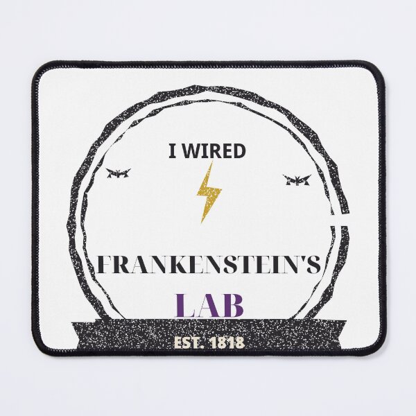 Item preview, I Wired Frankenstein's Lab Electrician Halloween designed and sold by thestevebro.