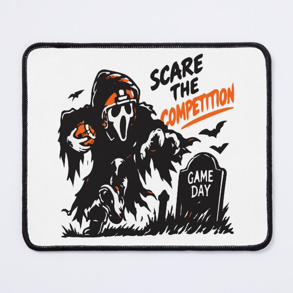 Item preview, Scare The Competition - Halloween Football Grim Reaper designed and sold by Brexmore3.