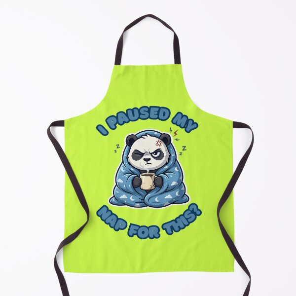 Item preview, I Paused My Nap For This Grumpy Panda designed and sold by ZeroContextArt.
