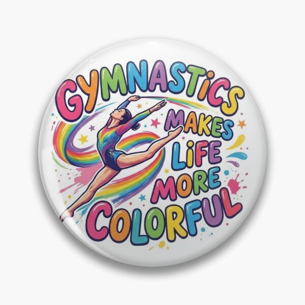 Artikelvorschau, Gymnastik macht das Leben bunter – Kunstturnen entworfen und verkauft von FlipGymnastics.