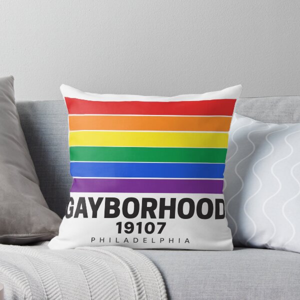 Item preview, Gayborhood Philadelphia 19107 Rainbow Pride Shirt | Philly LGBTQ Gift, Pride Parade Tee designed and sold by TheThreadLab.