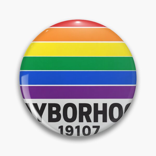 Item preview, Gayborhood Philadelphia 19107 Rainbow Pride Tee | Philly LGBTQ Pride T-Shirt Design designed and sold by TheThreadLab.