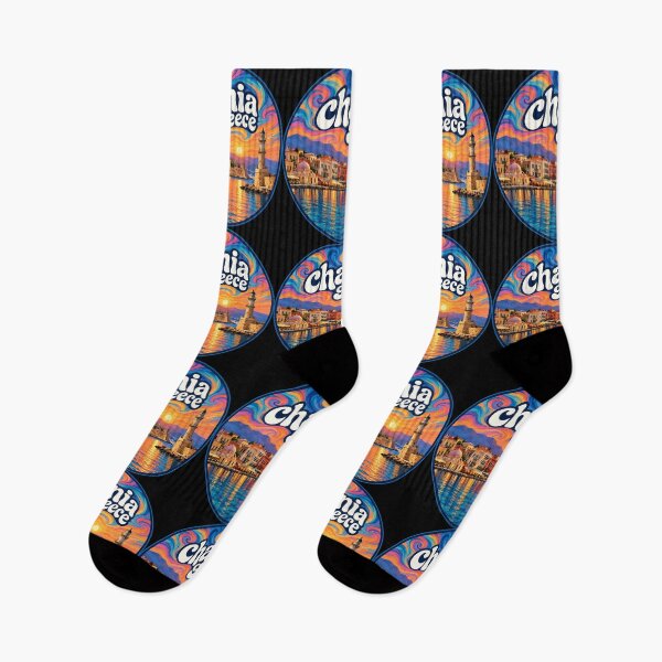 Item preview, Chania Crete Greece Travel Trippy Art designed and sold by TomFrontierArt.