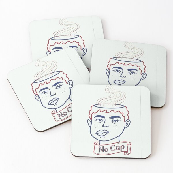 Item preview, No Cap Authenticity Doodle Graphic Design designed and sold by ChinzorigBAY.