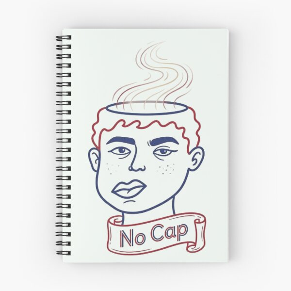 Item preview, No Cap Authenticity Doodle Graphic Design designed and sold by ChinzorigBAY.